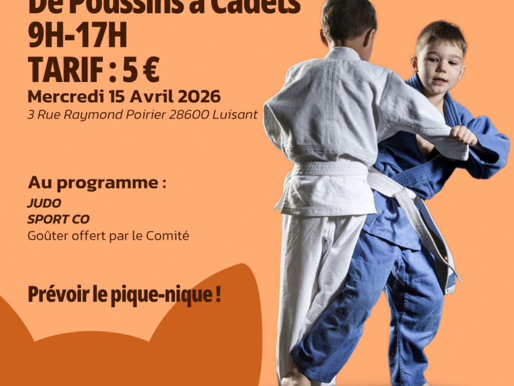 Image de l'actu 'Stages Jeunes Renardo, Poussins, Benjamins, Minimes et Cadets, mercredi 15 Avril 2026'
