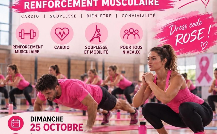 OCTOBRE ROSE : TAISO ROSE À CLOYES-LES-TROIS-RIVIÈRES