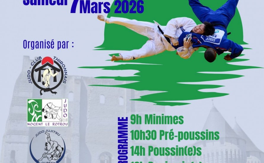 Tournoi du Perche, samedi 7 Mars à Nogent le Rotrou